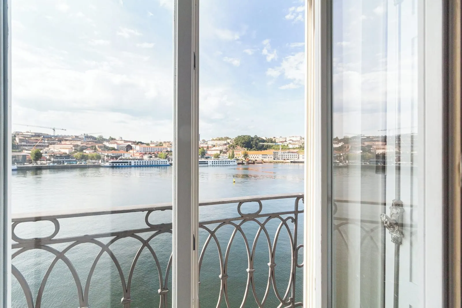 1872 River House: The Douro from a river-view room