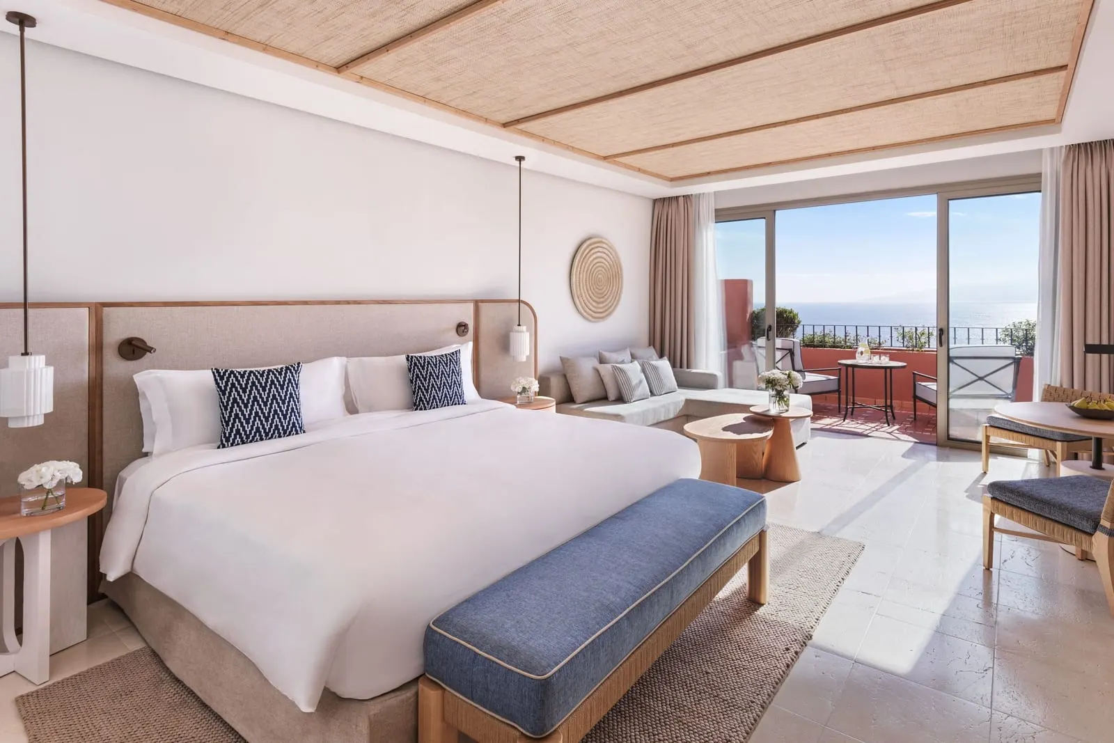 The Ritz-Carlton Tenerife, Abama: Guest room with ocean-view balcony
