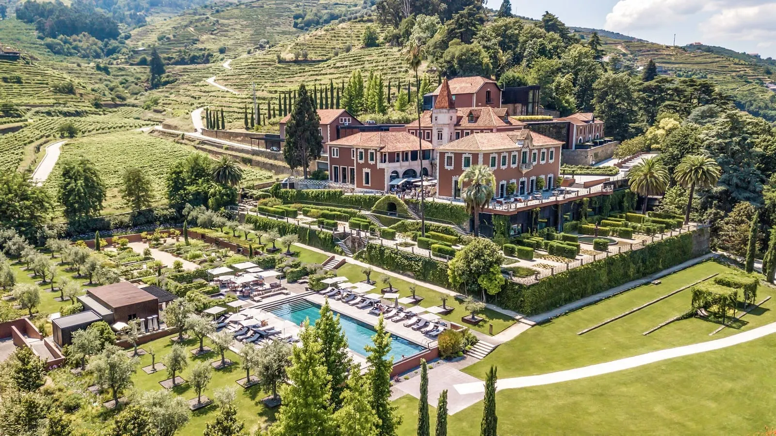 Six Senses Douro Valley: The estate from above