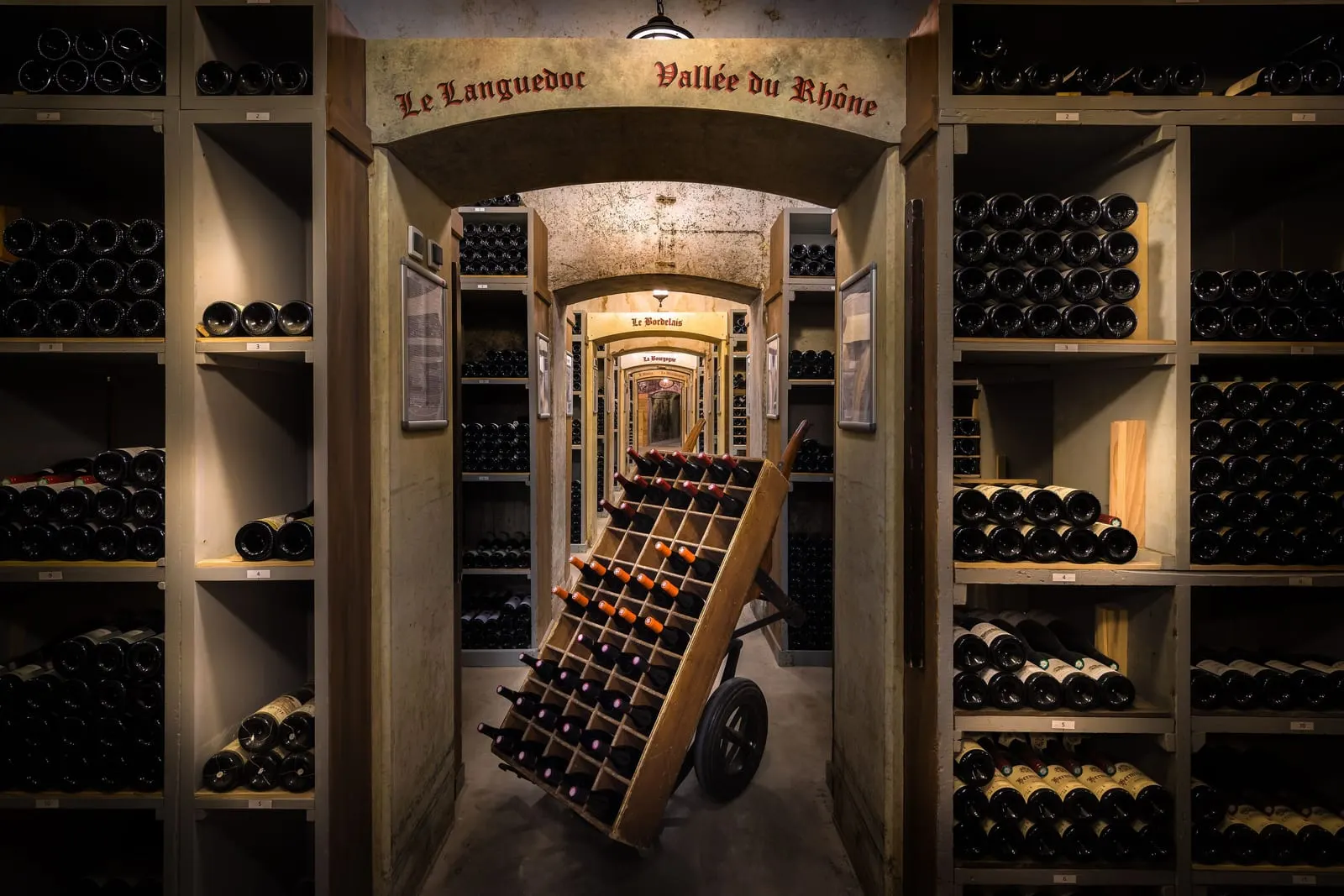 Hôtel de Paris Monte-Carlo: The wine cellar