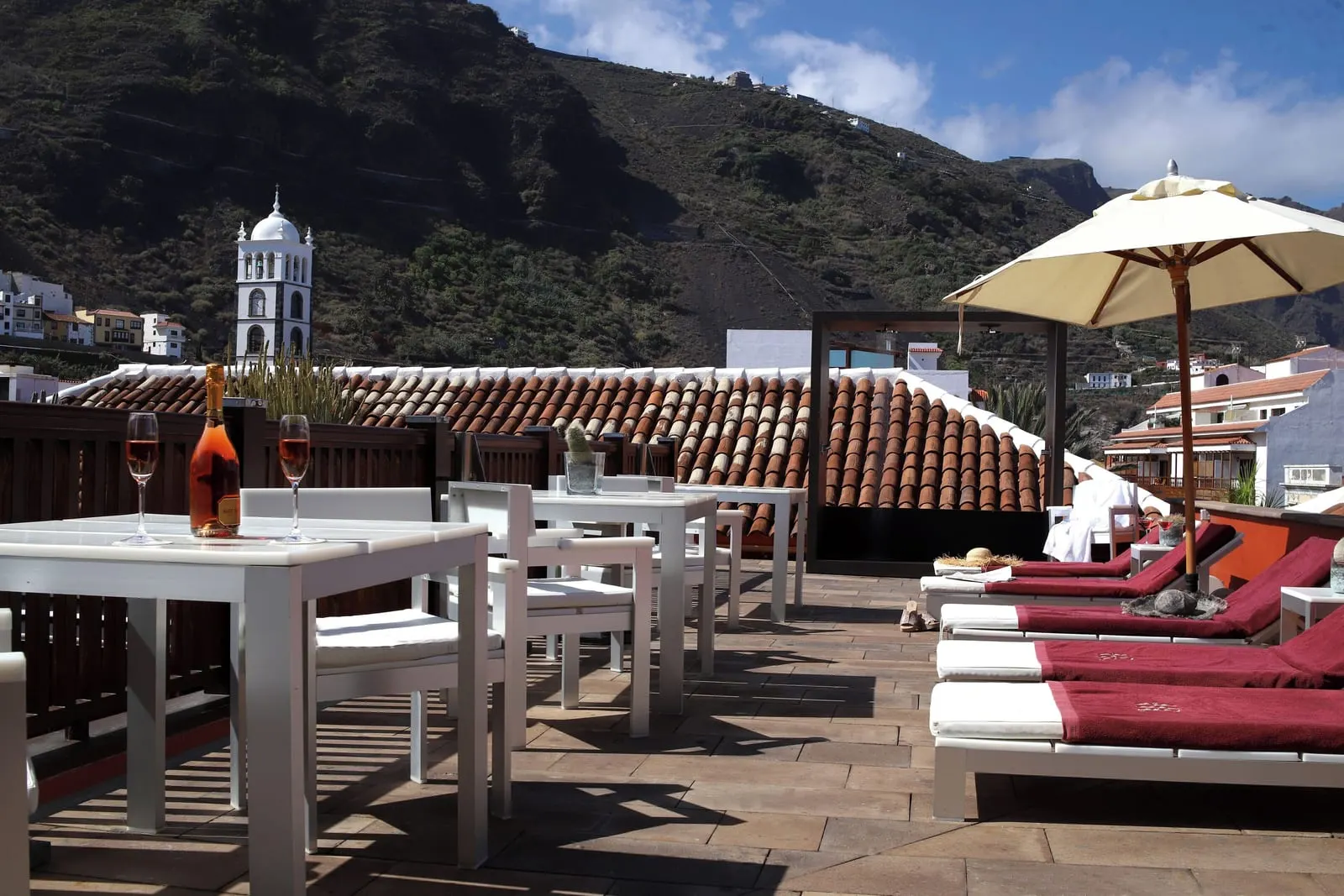 Hotel San Roque: Rooftop terrace