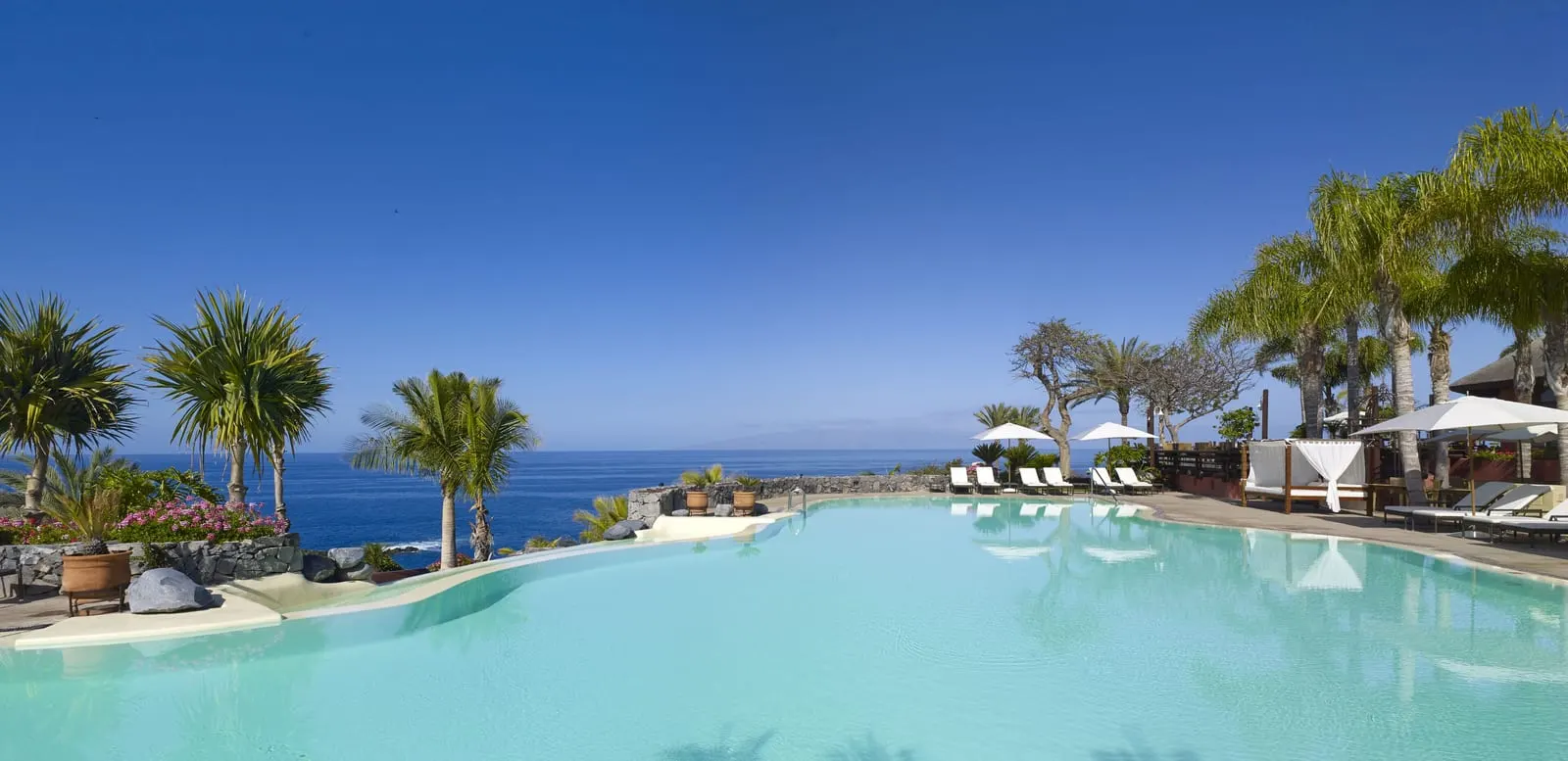 The Ritz-Carlton Tenerife, Abama: Pool with the Atlantic beyond
