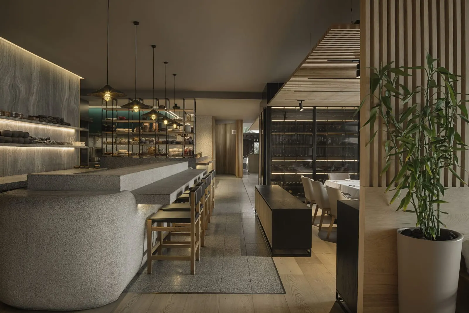 Royal Hideaway Corales Beach: The open kitchen counter