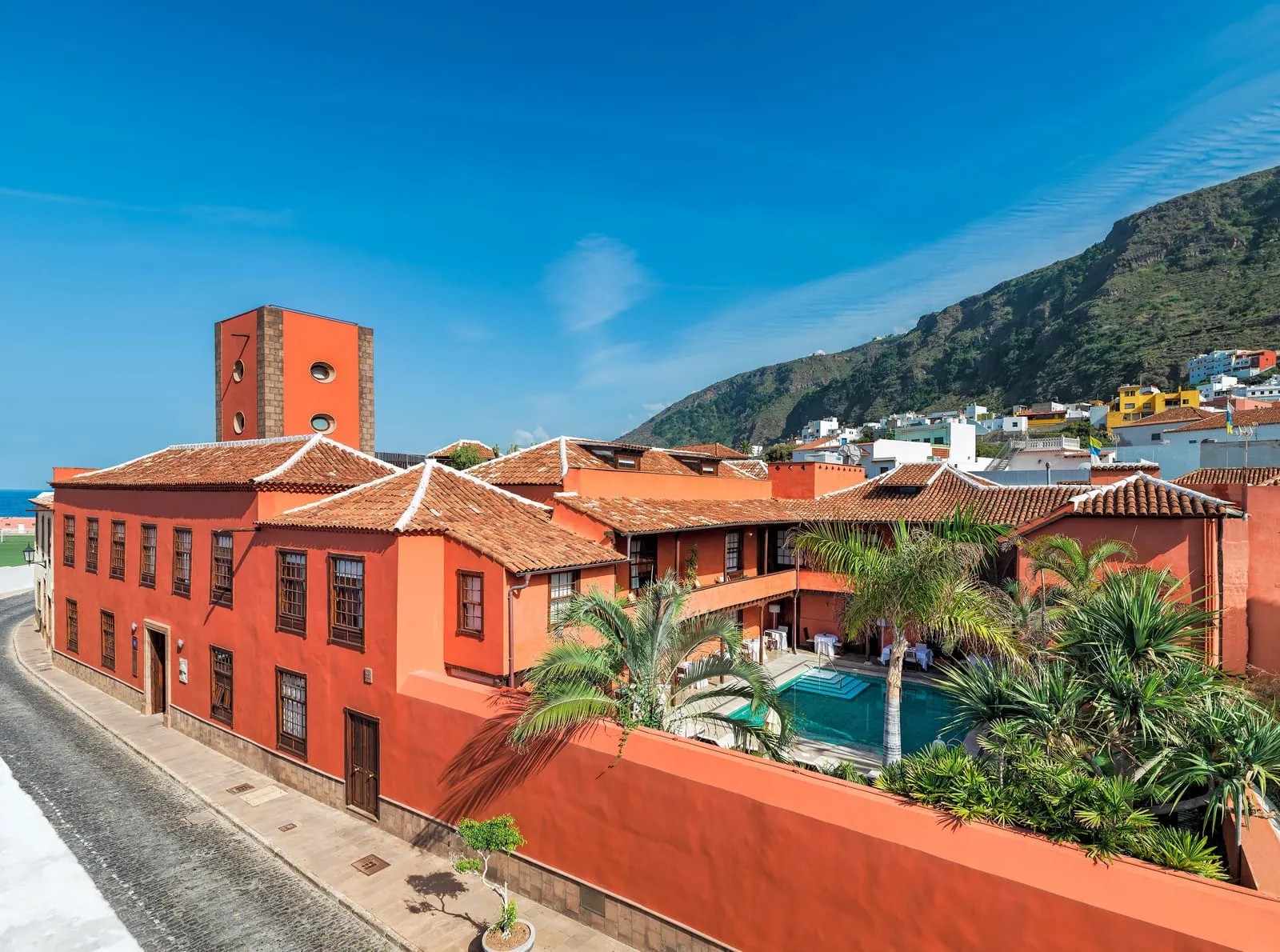 Hotel San Roque: The red house in Garachico