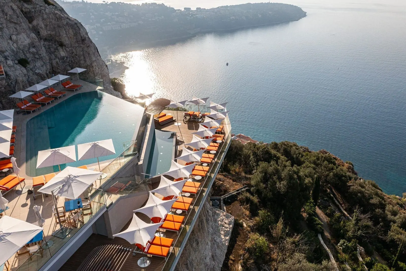 The Maybourne Riviera: The Maybourne Riviera on its clifftop